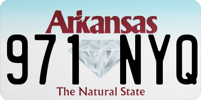 AR license plate 971NYQ