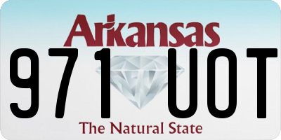 AR license plate 971UOT