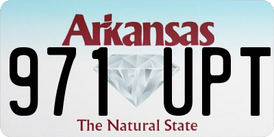 AR license plate 971UPT