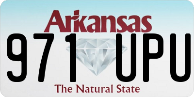 AR license plate 971UPU
