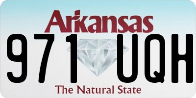 AR license plate 971UQH
