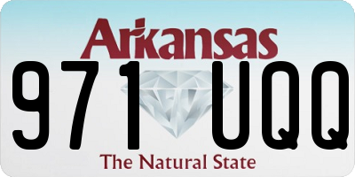 AR license plate 971UQQ