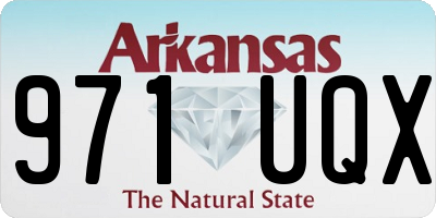 AR license plate 971UQX