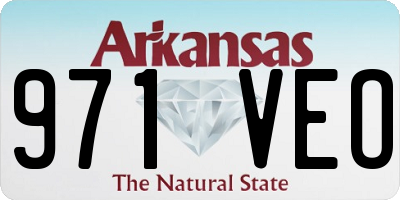 AR license plate 971VEO