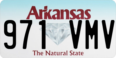 AR license plate 971VMV