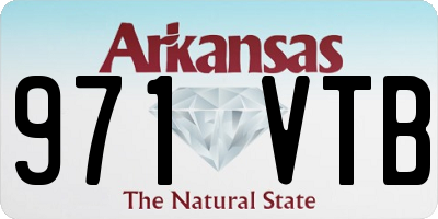 AR license plate 971VTB