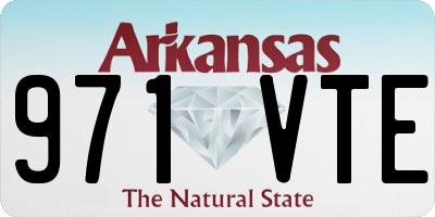AR license plate 971VTE