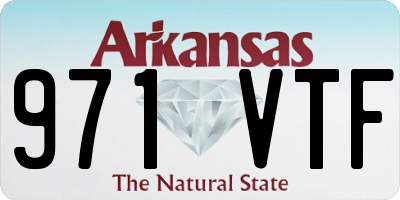 AR license plate 971VTF