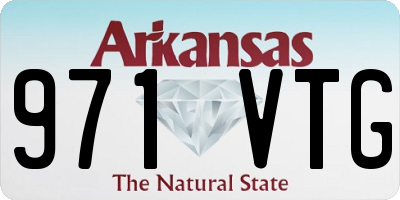 AR license plate 971VTG