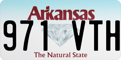 AR license plate 971VTH