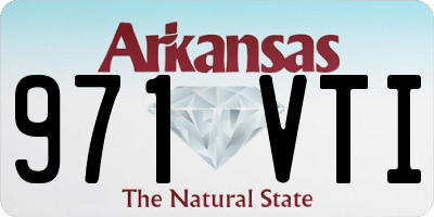 AR license plate 971VTI