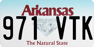 AR license plate 971VTK