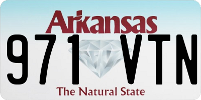 AR license plate 971VTN