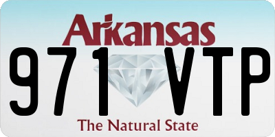 AR license plate 971VTP