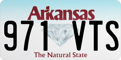 AR license plate 971VTS