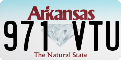 AR license plate 971VTU
