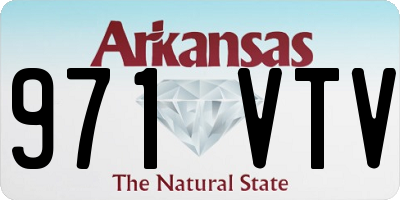AR license plate 971VTV