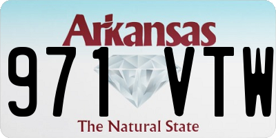 AR license plate 971VTW