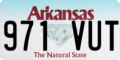 AR license plate 971VUT