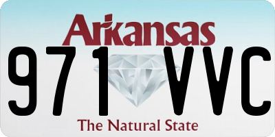 AR license plate 971VVC