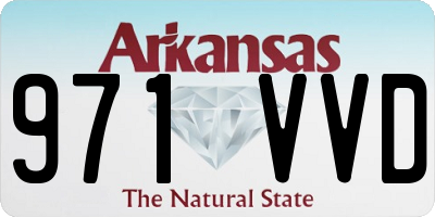 AR license plate 971VVD