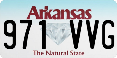 AR license plate 971VVG