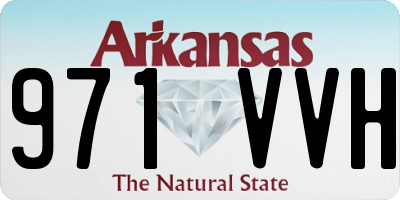 AR license plate 971VVH