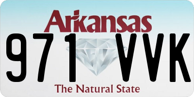 AR license plate 971VVK