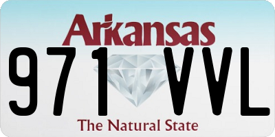 AR license plate 971VVL