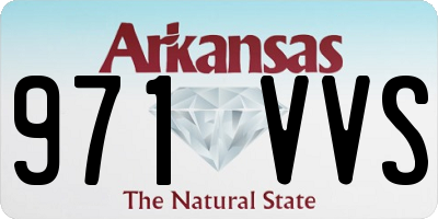 AR license plate 971VVS