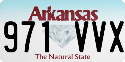 AR license plate 971VVX