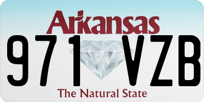 AR license plate 971VZB