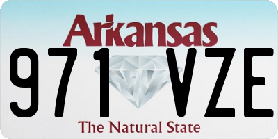AR license plate 971VZE