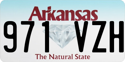 AR license plate 971VZH