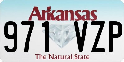 AR license plate 971VZP