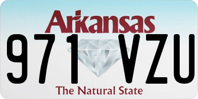 AR license plate 971VZU