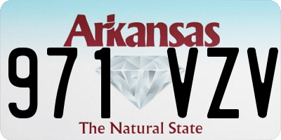 AR license plate 971VZV