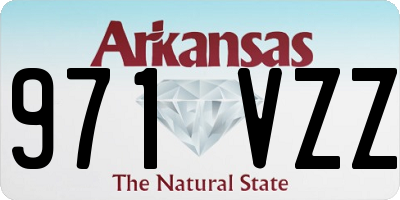 AR license plate 971VZZ