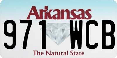 AR license plate 971WCB