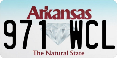 AR license plate 971WCL