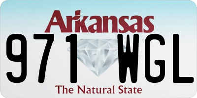 AR license plate 971WGL