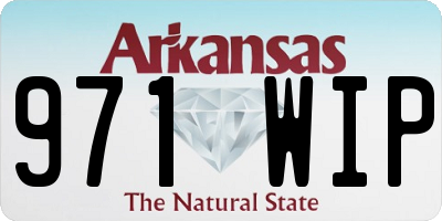 AR license plate 971WIP
