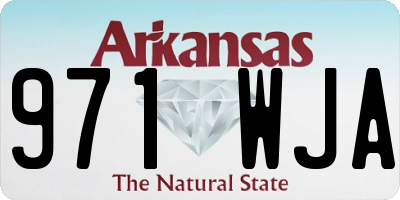 AR license plate 971WJA