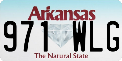 AR license plate 971WLG