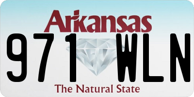 AR license plate 971WLN
