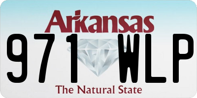 AR license plate 971WLP