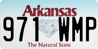 AR license plate 971WMP