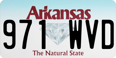 AR license plate 971WVD