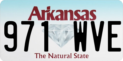 AR license plate 971WVE