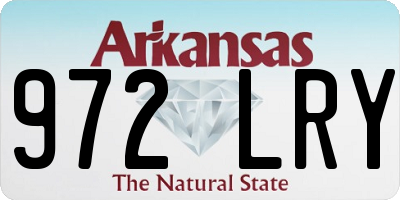AR license plate 972LRY